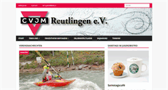 Desktop Screenshot of cvjm-reutlingen.de